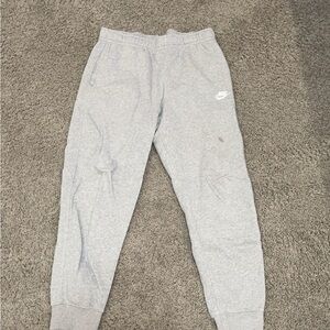 grey nike sweat pants